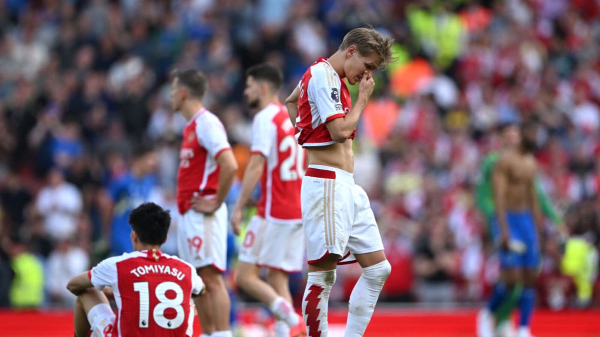 Getty Images / Shaun Botterill / piłkarze Arsenalu FC