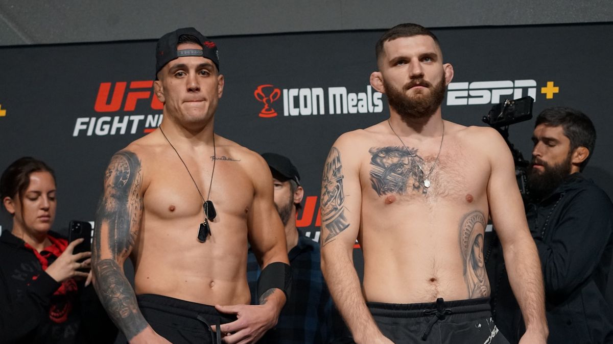 Getty Images / Amy Kaplan/Icon Sportswire / Na zdjęciu: Cody Brundage (z lewej) i Michał Oleksiejczuk