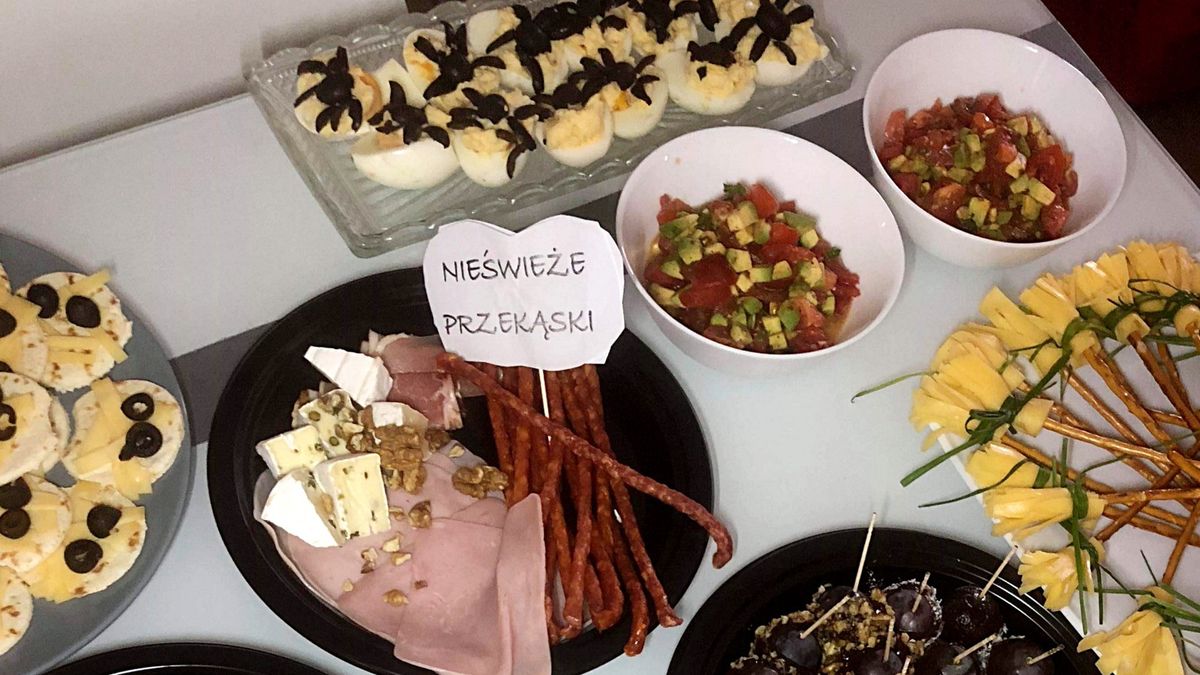 Przekąski na Halloween