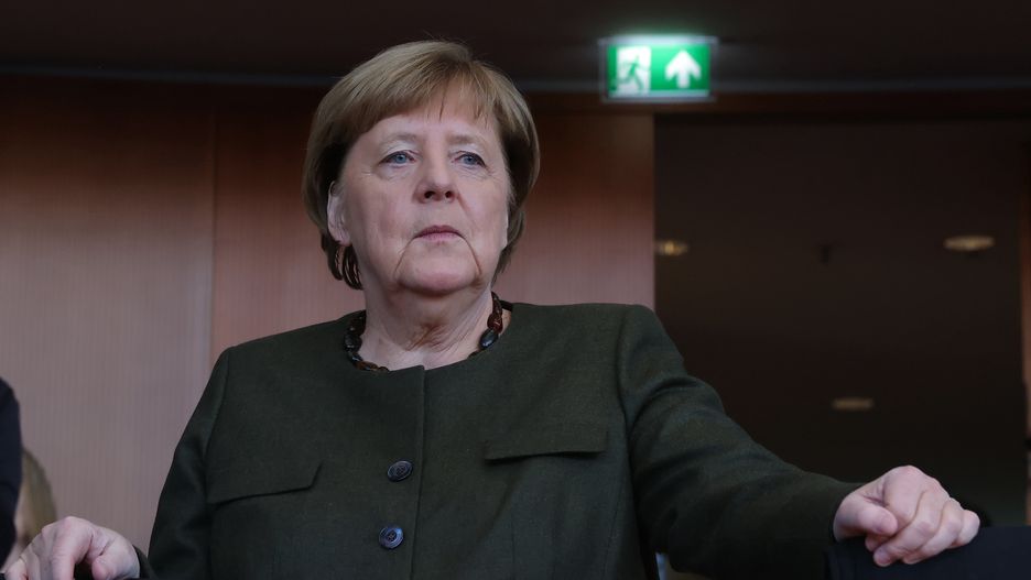 BERLIN, GERMANY - DECEMBER 5: Former German Chancellor Angela Merkel arrives to testify before the Bundestag Afghanistan investigative commission on December 5, 2024 in Berlin, Germany. The commission is tasked with analyzing Germany's role and the policies it followed in the period between the 2020 Doha Agreement and the hasty evacuation of international troops in the summer of 2021. German armed forces participated in the international contingent in Afghanistan from 2001 to 2021, with a total of 160,000 personnel serving there in the 20 year period. (Photo by Michele Tantussi/Getty Images)
