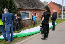 Wypadek paralotniarza. Zahaczył o linię energetyczną