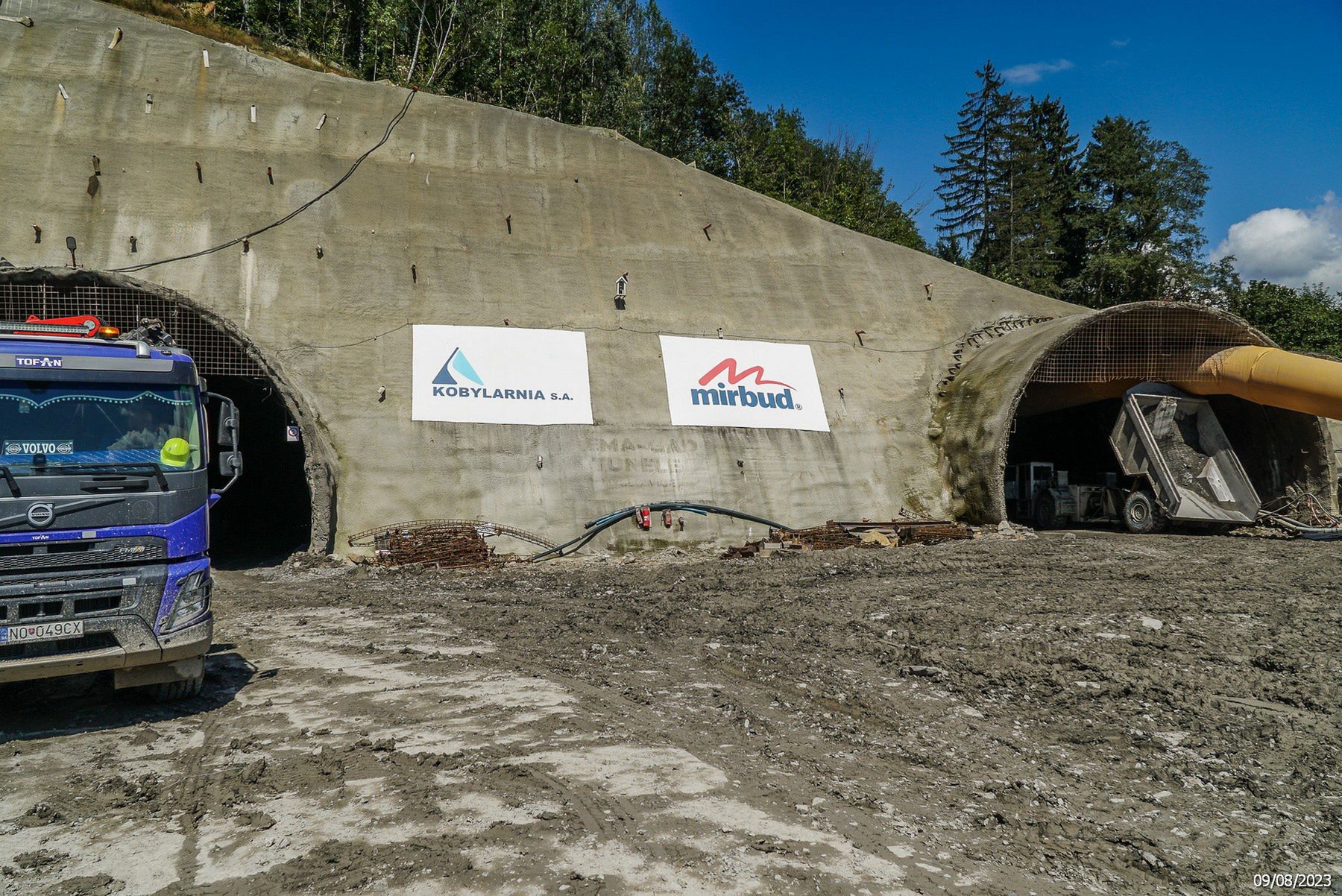 Budowany tunel na drodze ekspresowej S1 z Bielska-Białej na Słowację