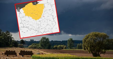 IMGW ostrzega przed burzami. Groźne porywy wiatru