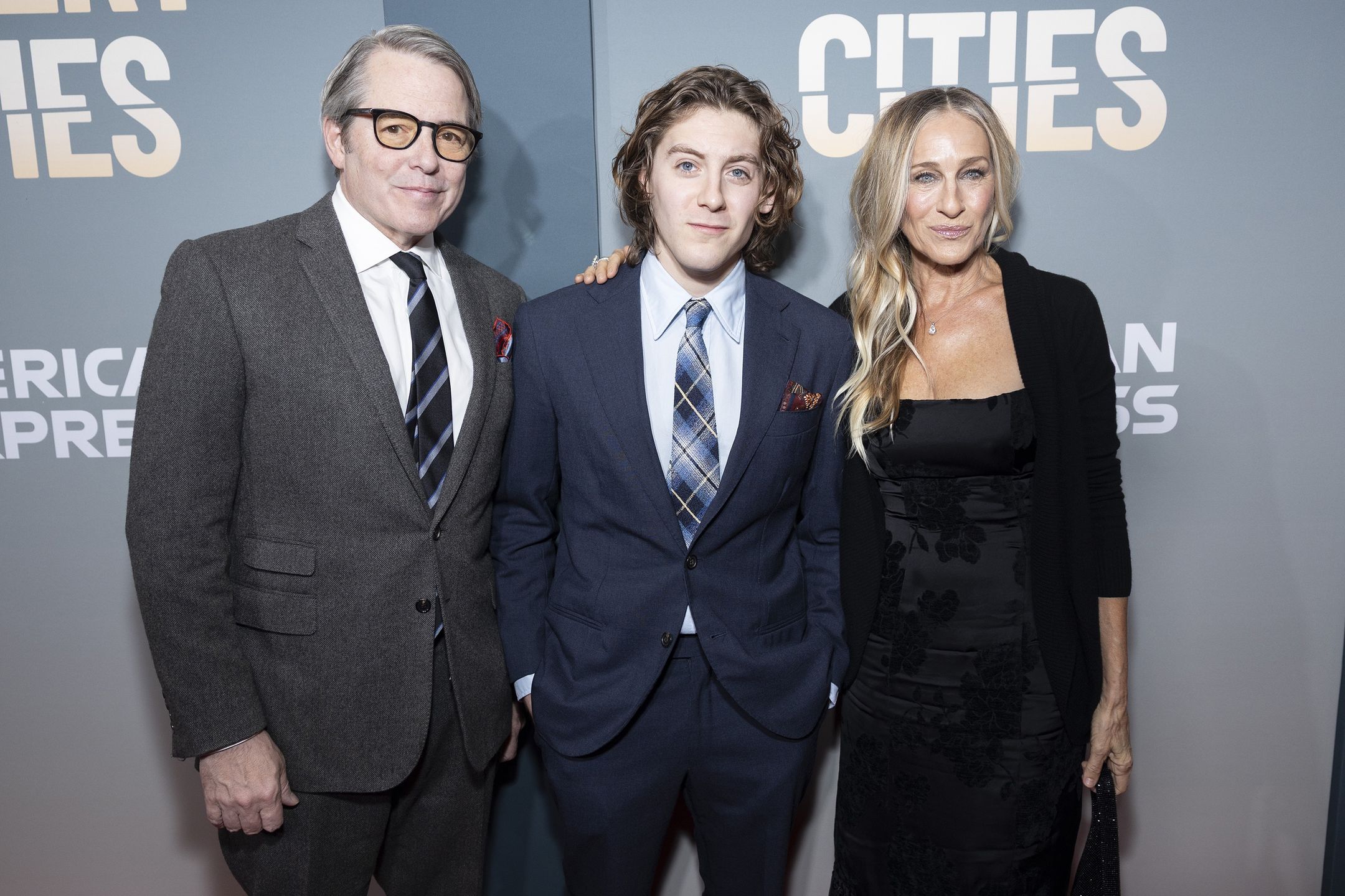 Sarah Jessica Parker z mężem i synem 