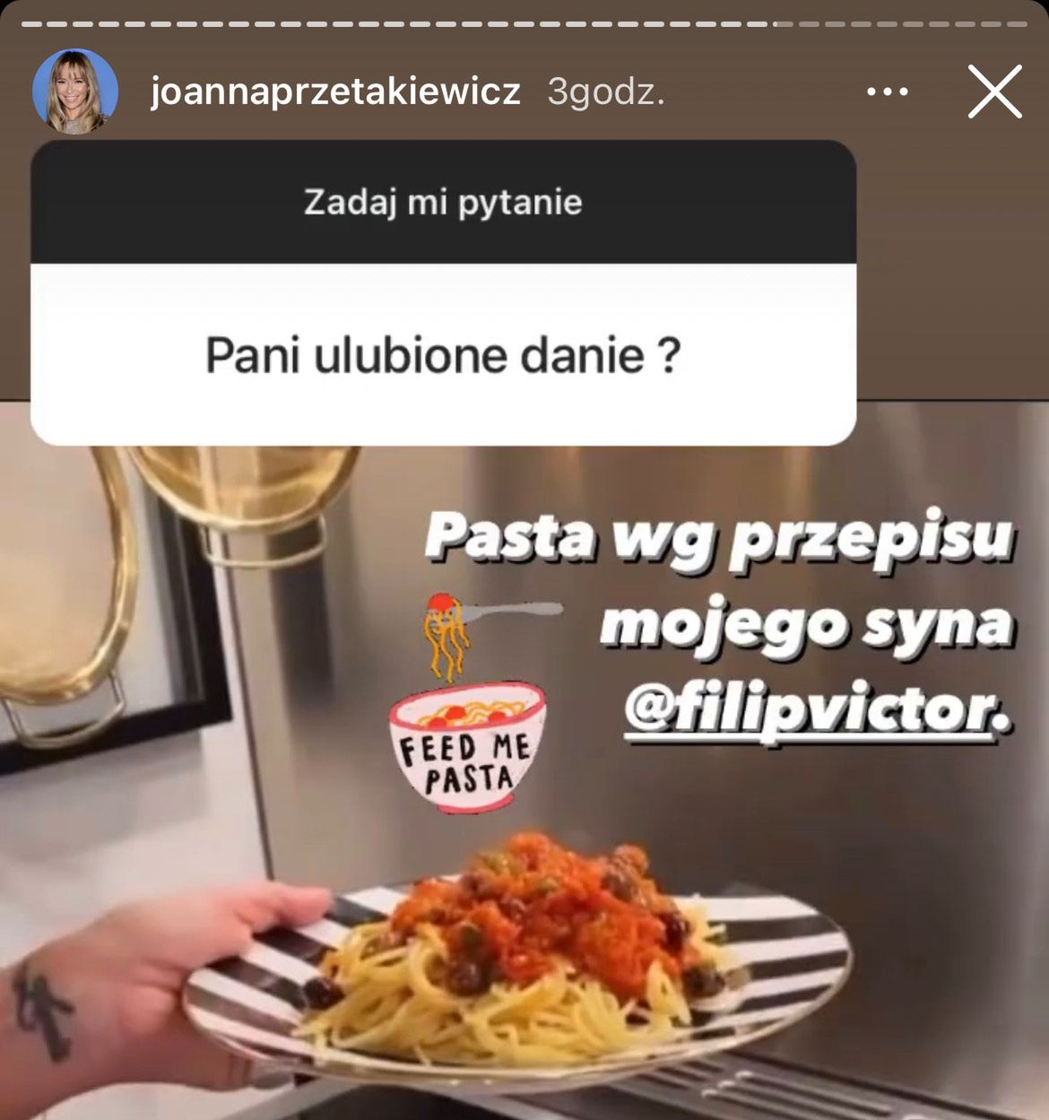 Joanna Przetakiewicz zdradziła, swoje ulubione danie