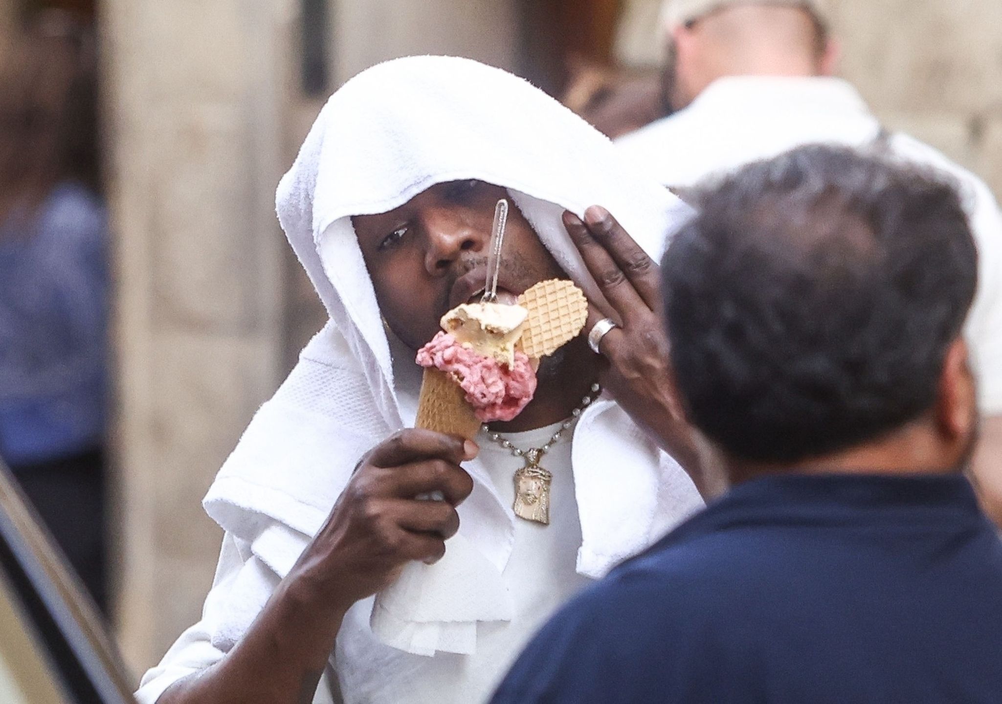 Kanye West i Bianca Censori "przyłapani" we Florencji