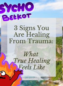 "Am I experiencing trauma?" Fortunately and most likely not