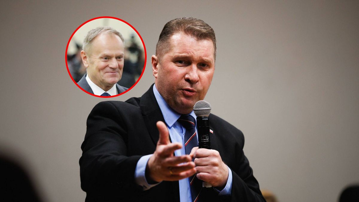 Czarnek mówi, w jakiej sytuacji wsparłby Tuska.