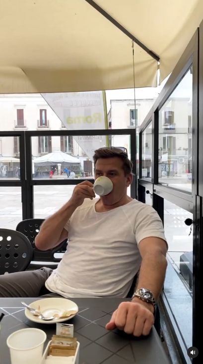 Tomasz Barański na wakacjach z 20-letnią dziewczyną