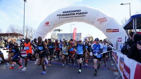 Rekordowy półmaraton z przesłaniem pokoju!  10 000 osób pobiegło w Warszawie