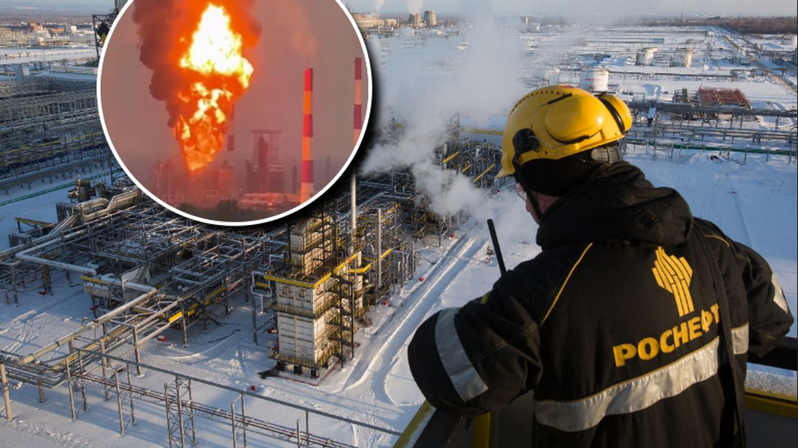 Nowokujbyszewska rafineria niedaleko Samar