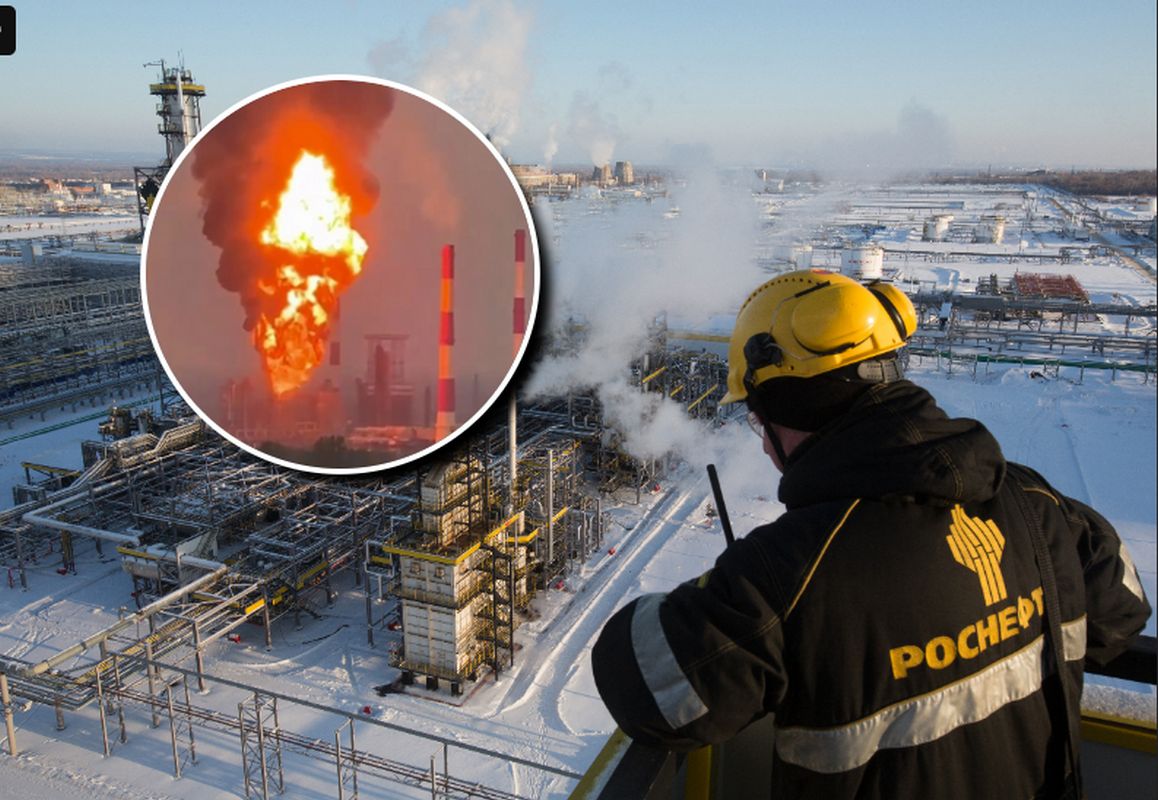 Ukraina trafia w rafinerię głęboko w Rosji. 850 km od granicy