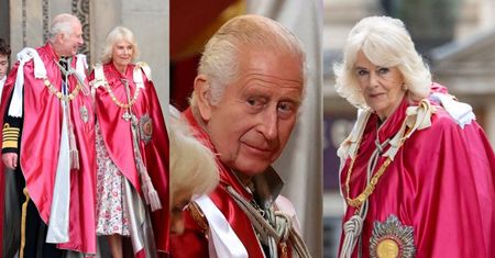 Król Karol III i królowa Camilla brylują na ważnej uroczystości w odświętnych pelerynach (ZDJĘCIA)