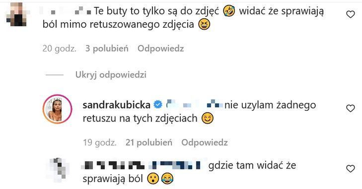 Fani o bliznach Sandry Kubickiej