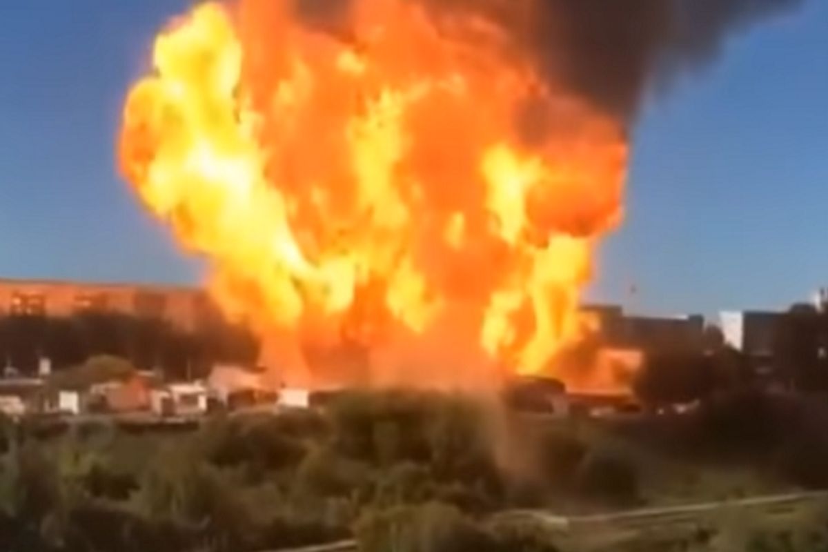 Wielki wybuch na stacji benzynowej w Rosji. Dziesiątki rannych