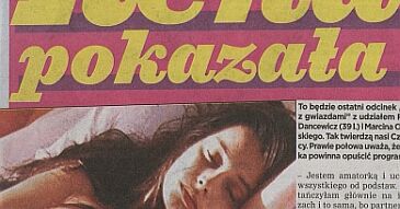 "Super Express" radzi Dancewicz pokazać biust