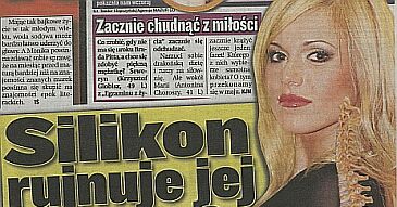 4-kilogramowy biust przyczyną kontuzji Dody?