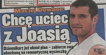 Dowbor chce uciec z Koroniewską