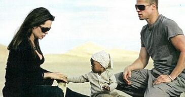 Angelina i Brad nazwą dziecko Afryka!