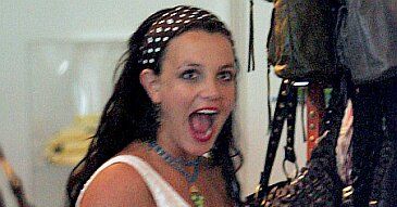 Resztki jedzenia Britney Spears