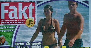 Romantyczne wakacje Kasi Cichopek