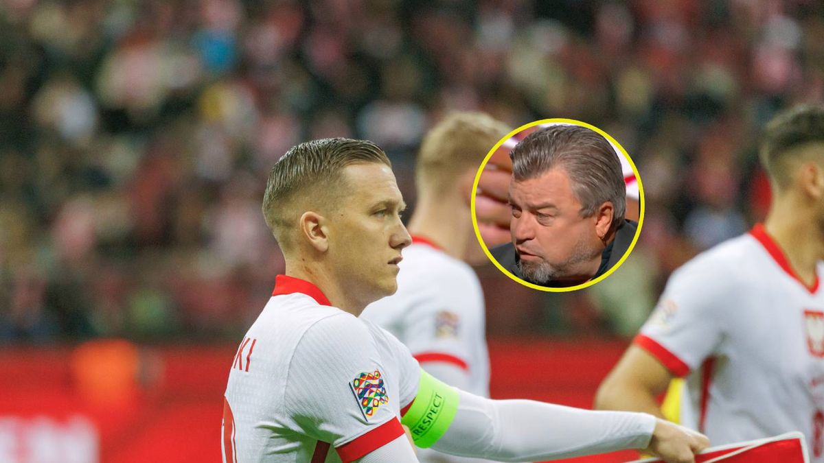 WP SportoweFakty / Kuba Duda/x.com/Polsat Sport / Piotr Zieliński i Roman Kosecki (w kółku)