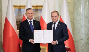 Prezydent przyjął rząd Tuska. "Gratuluję"