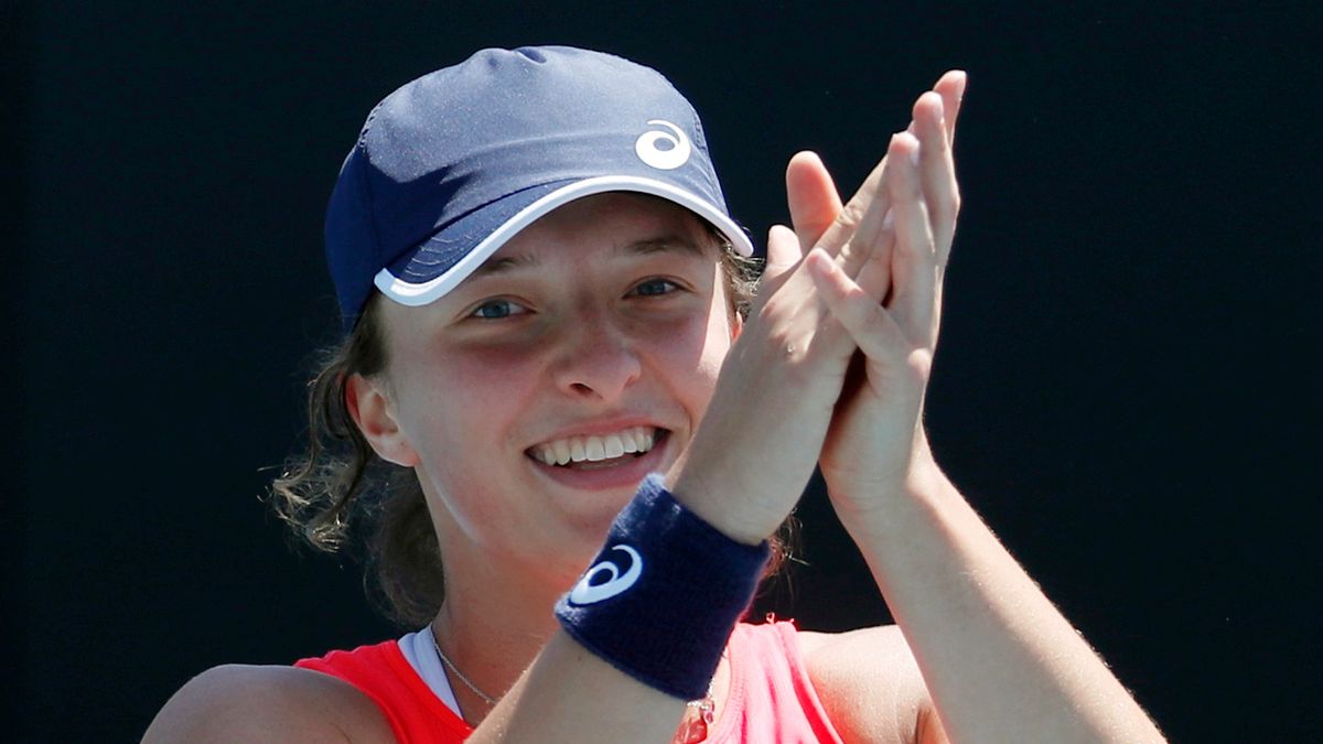 PAP/EPA / ROMAN PILIPEY / Na zdjęciu: Iga Świątek