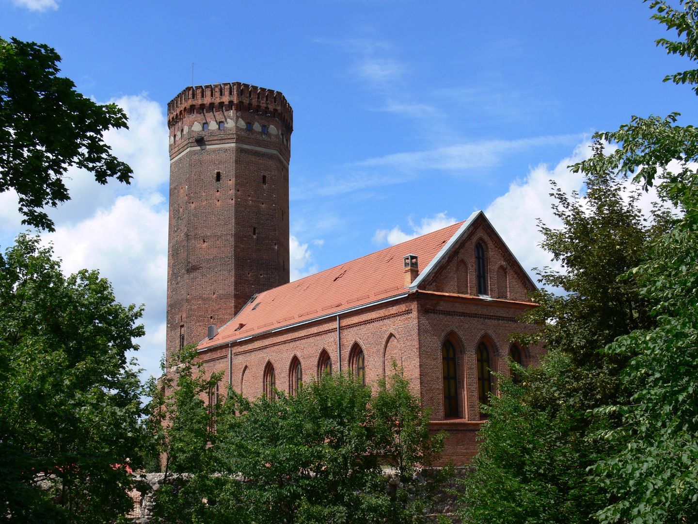 Zamek krzyżacki w Człuchowie 