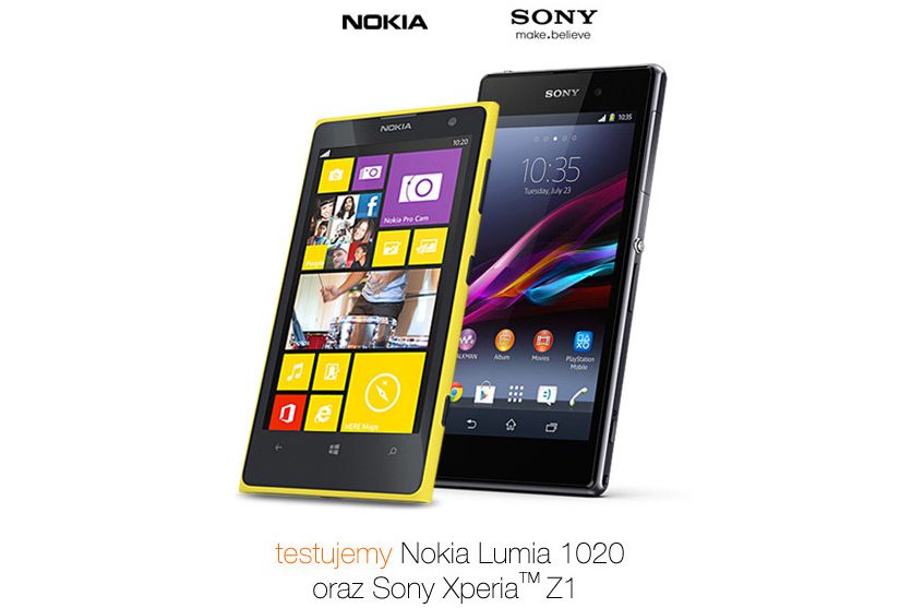 Przetestuj z Orange Sony Xperia Z1 lub Nokia Lumia 1020