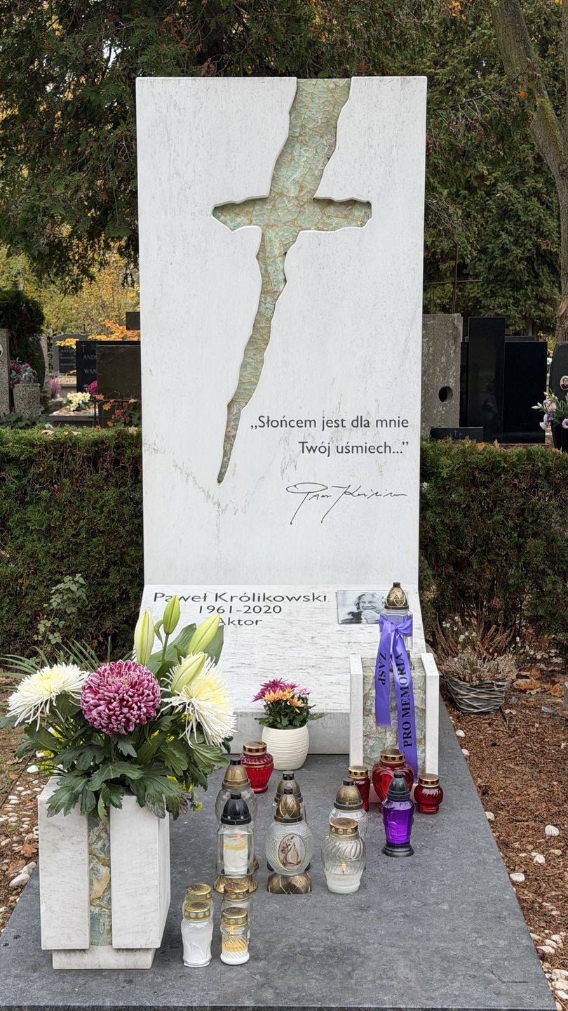 Grób Pawła Królikowskiego 