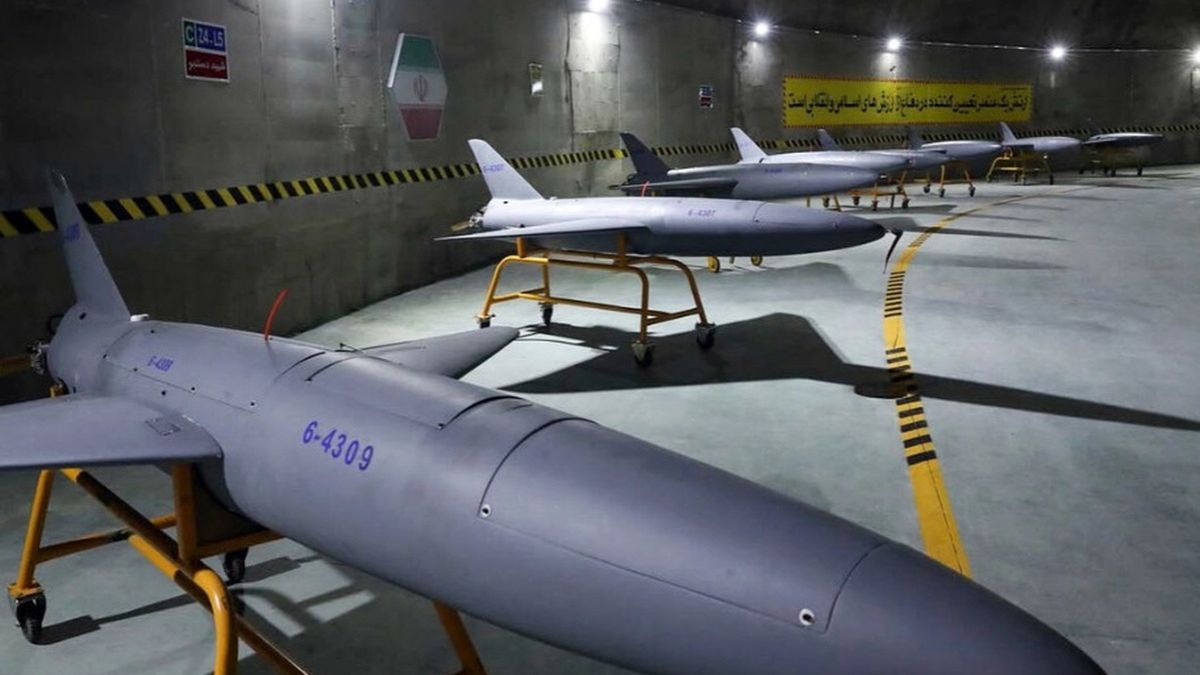 Iran stworzył podziemną bazę dronów 