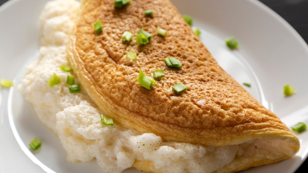 Puszysty omlet zawsze wprawia w dobry nastrój 