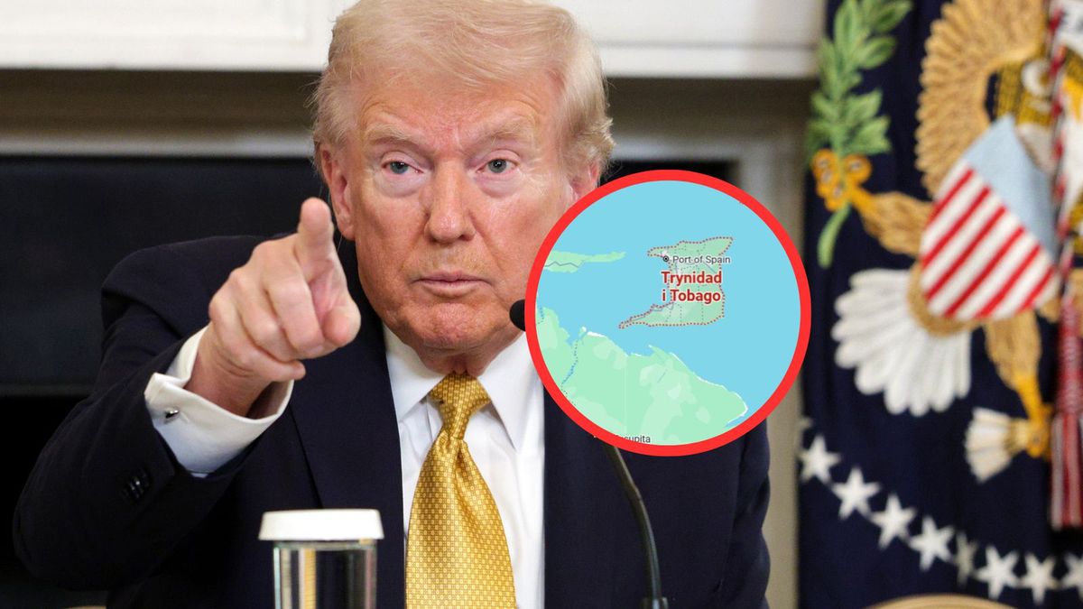 Amerykański niszczyciel w Trynidadzie i Tobago