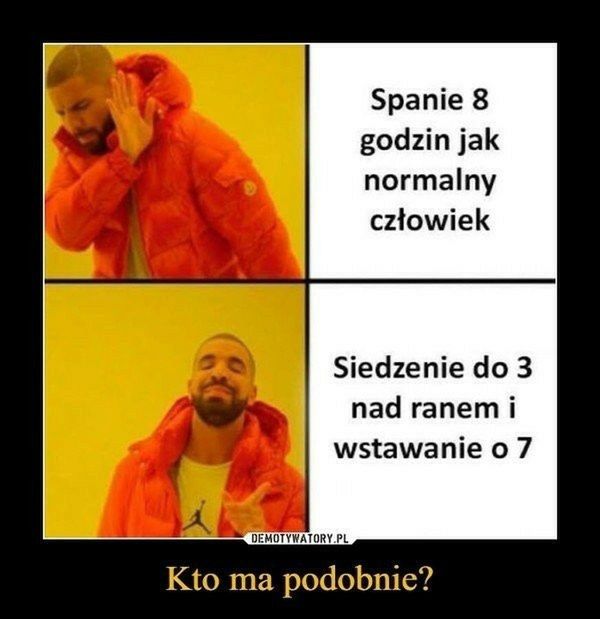 Memy o śpiochach