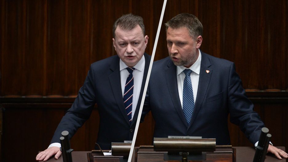 Mariusz Błaszczak i Marcin Kierwiński