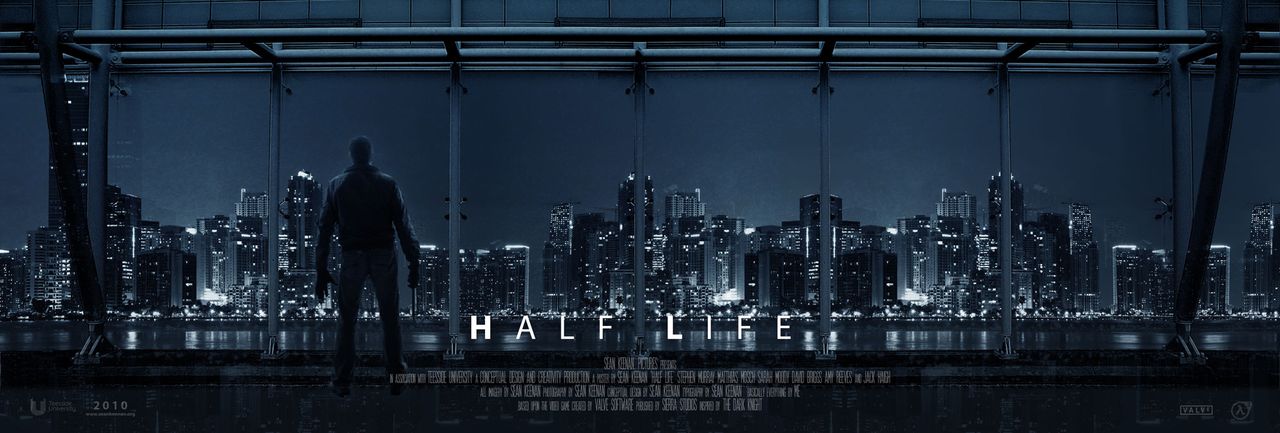 A gdyby powstał film Half-Life, plakaty mogłyby wyglądać tak