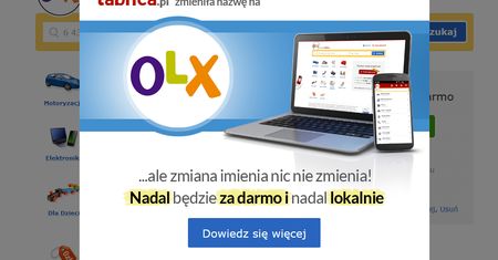 Tablica.pl już działa pod nazwą OLX, ma nową aplikację na Androida