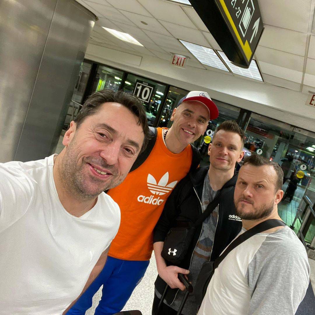 Marcin Miller i zespół Boys w USA