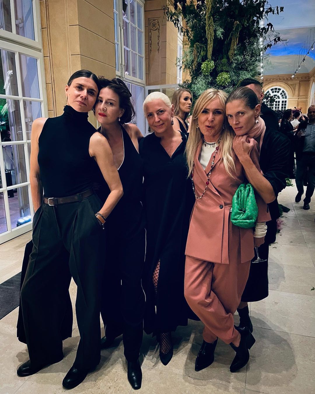 Joanna Horodyńska, Maja Ostaszewska, Monika Olejnik na imprezie Vogue Polska