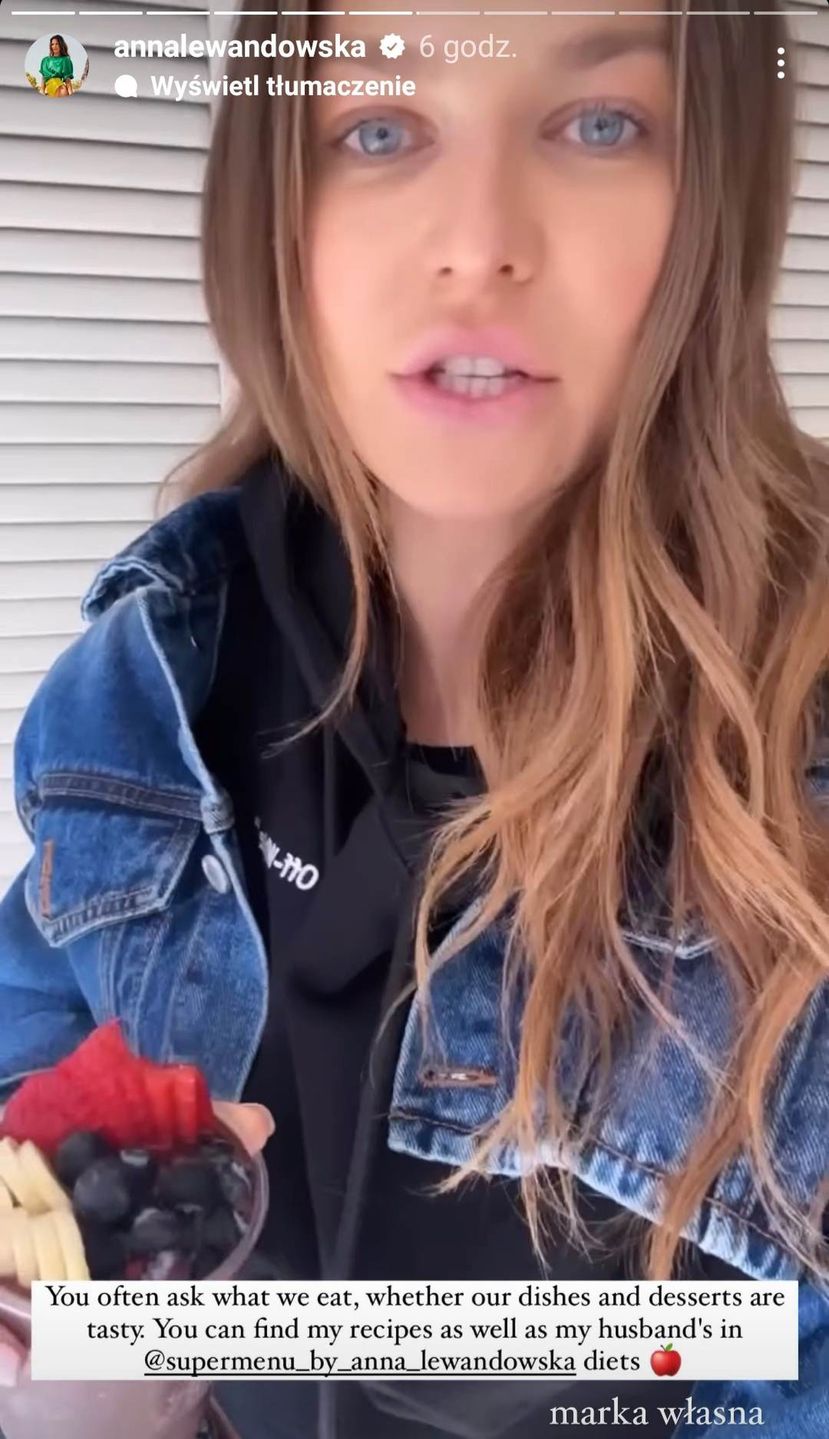 Anna Lewandowska o zdrowych przekąskach