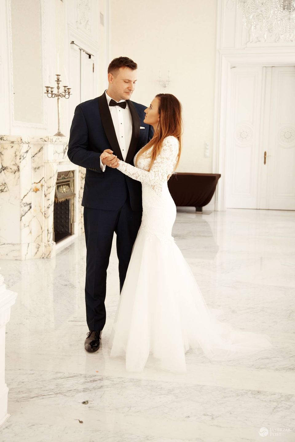 Grzegorz i Anna Bardowscy w ślubnej sesji