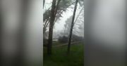 Potężna wichura kładzie drzewa. Szokujące nagranie z Finlandii