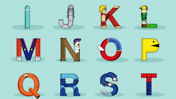 Alfabet bohaterów z gier - ilu rozpoznasz? 1