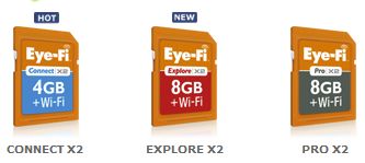 Nowe karty od Eye-Fi: Connect X2 oraz Explore X2 1
