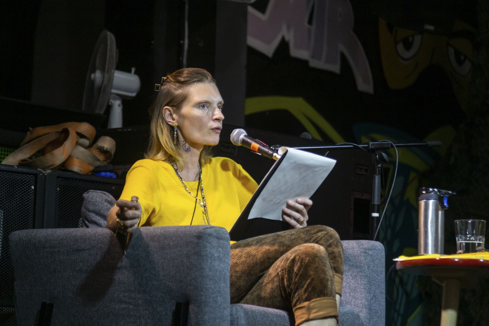 Agata Buzek na Europejskiej Nocu Literatury 