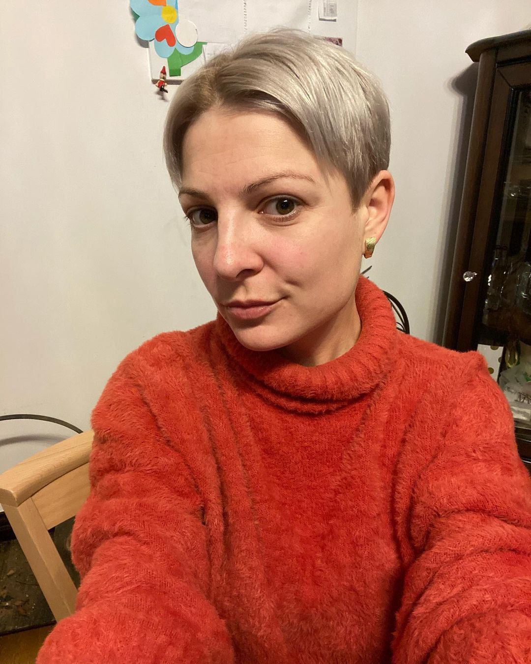 Magdalena Narożna chwali się fryzurą "na Mostowiaka"