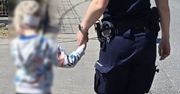 4-latek szedł sam drogą. Uratowała go policja