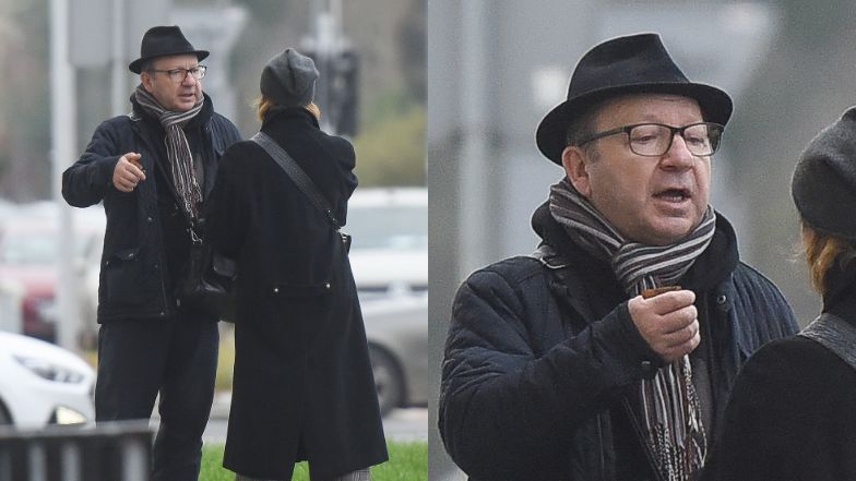Zbigniew Zamachowski i Gabriela Muskała "przyłapani" na mieście