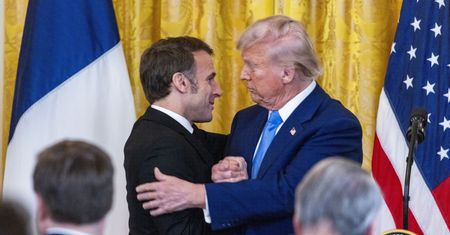 Spotkanie Trumpa i Macrona. Bez zmian stanowisk ws. Ukrainy
